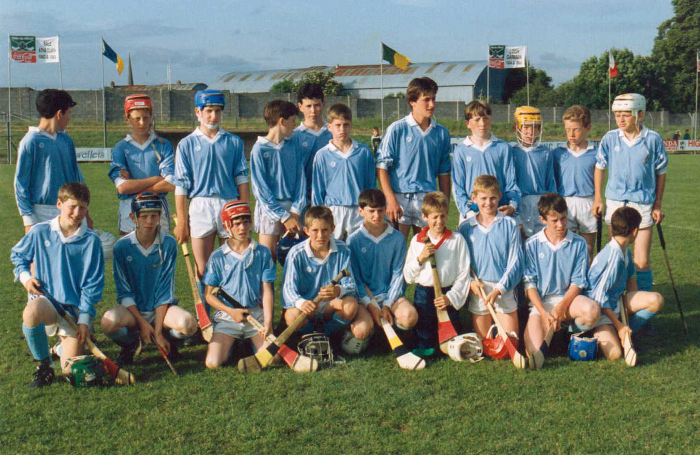 National Feile na nGael Finals in Athenry 1992 Slide background